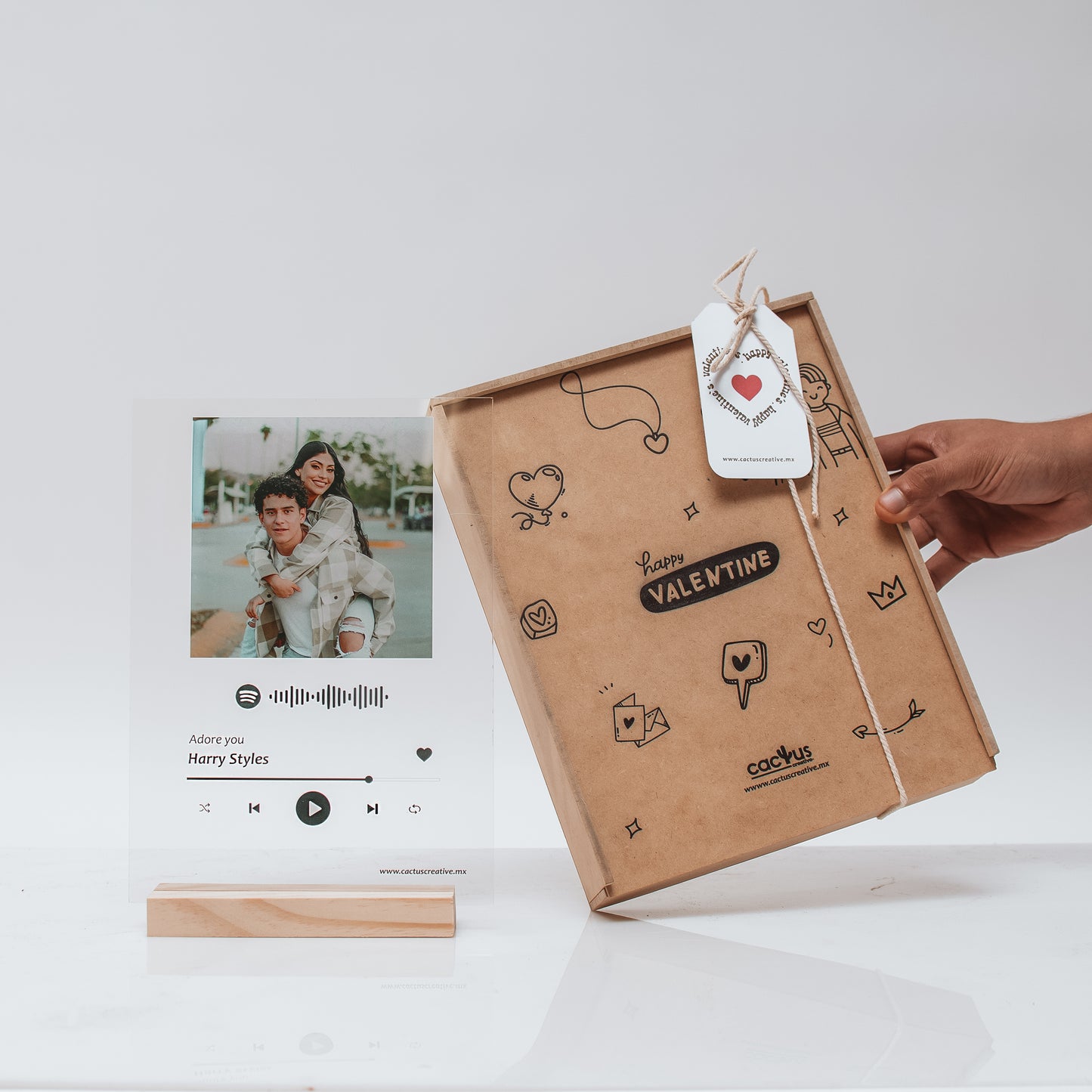 Spotify Song Plaque + box