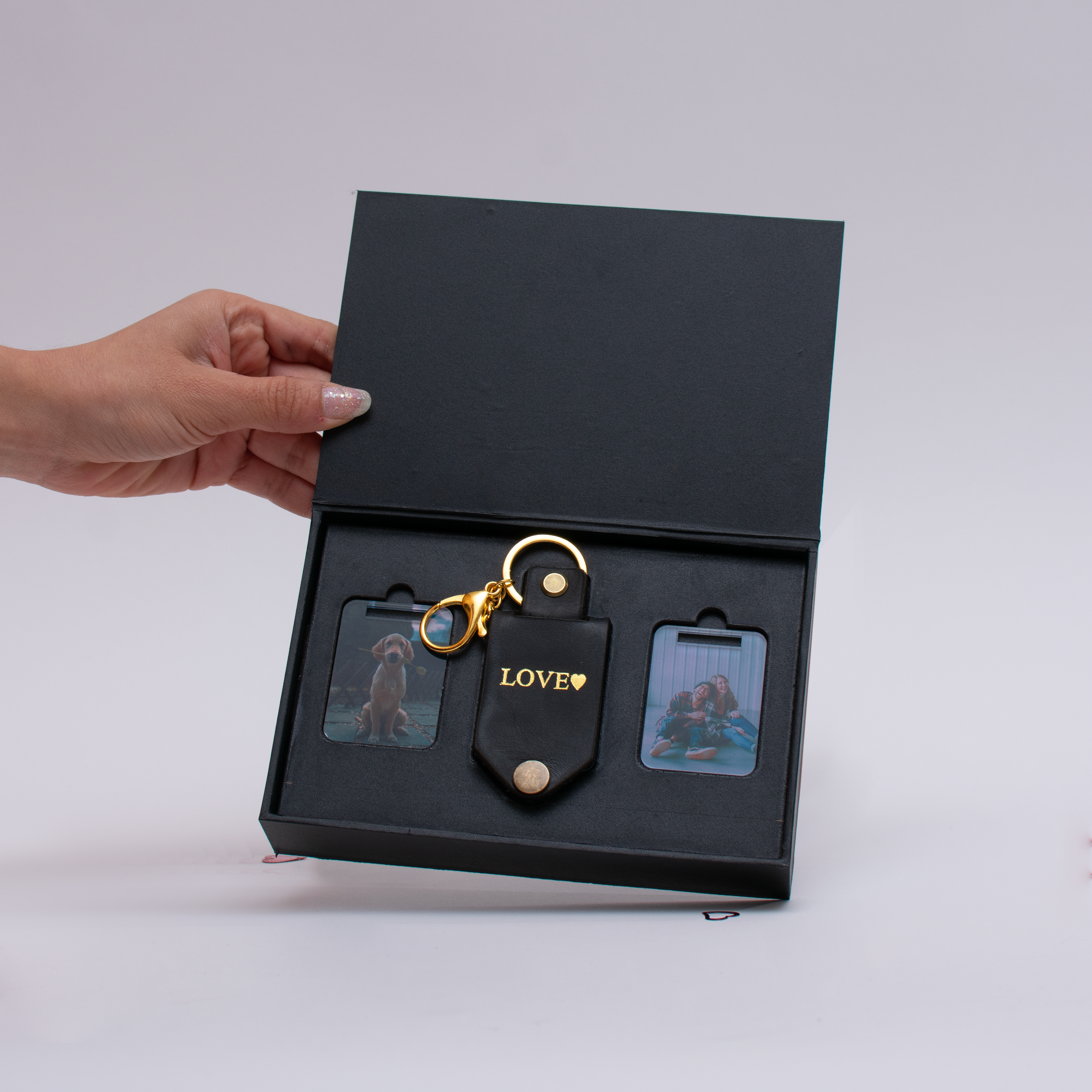 Image of Leather keychain