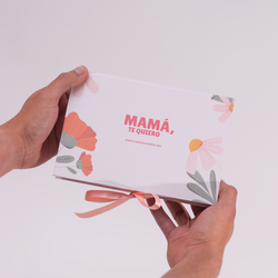 Image of Leather keychain Mom