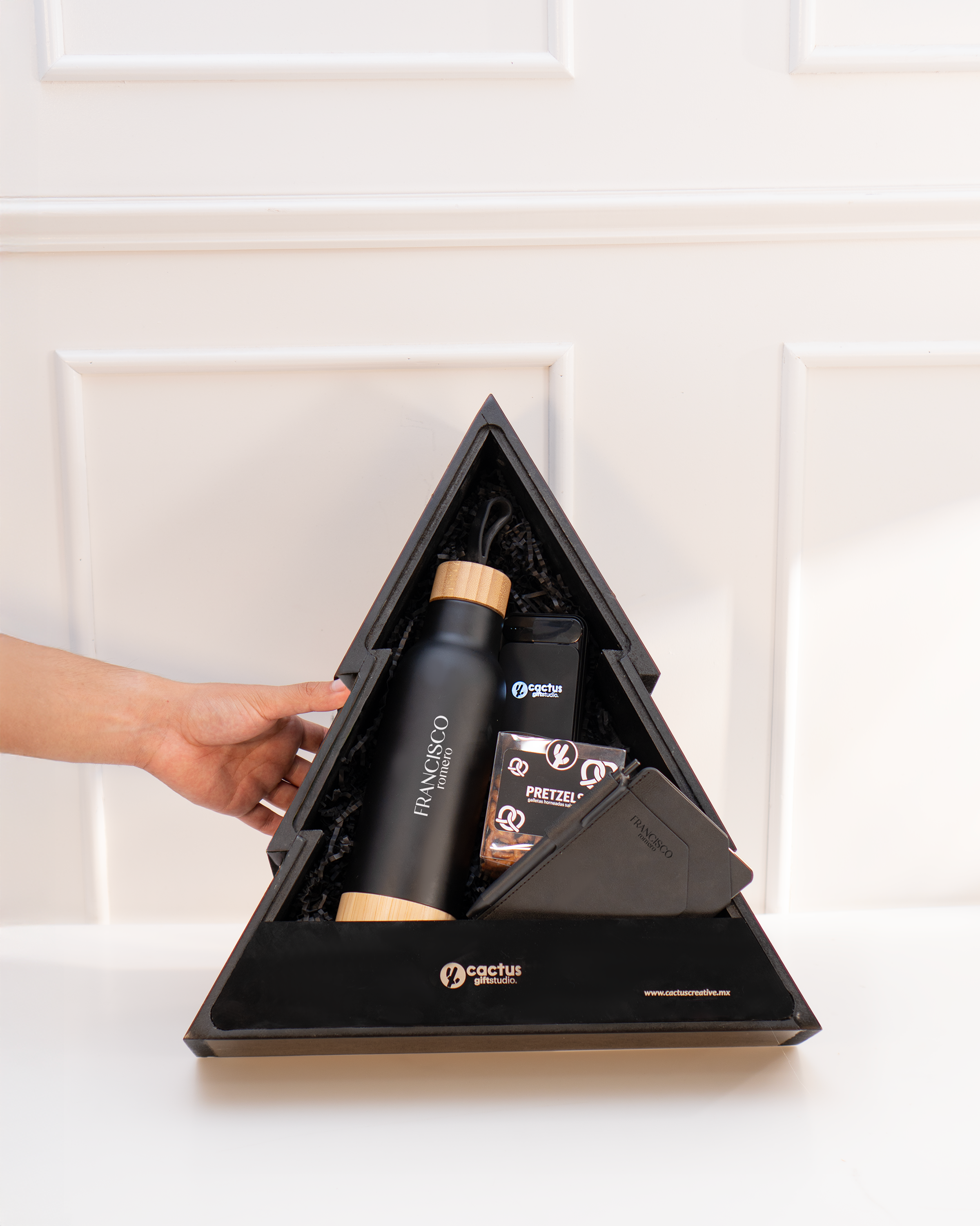 Christmas tree box Black