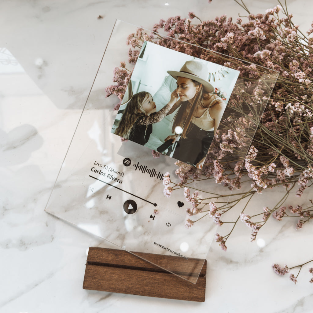 Image of Spotify Song Plaque + box