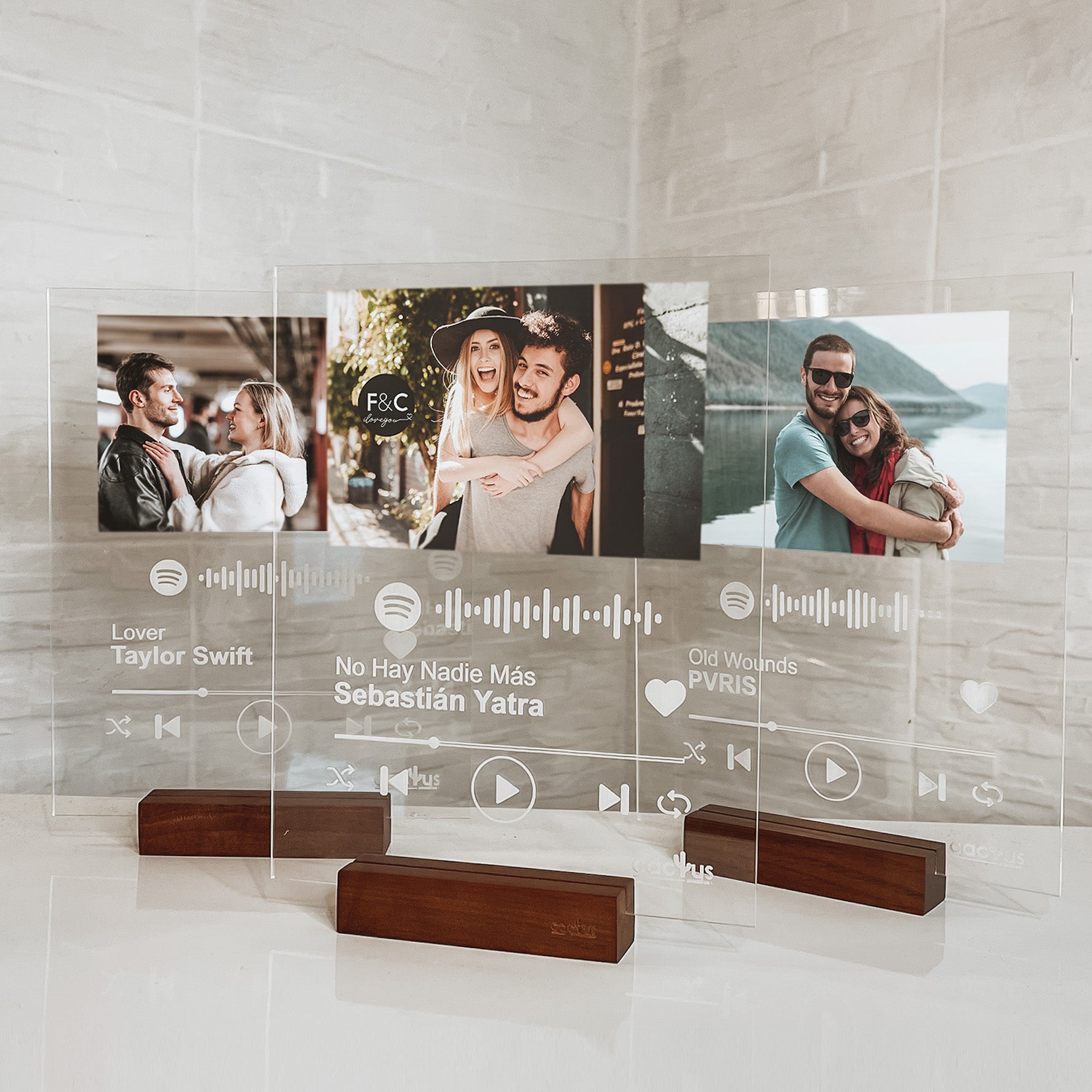 Image of Spotify Song Plaque + box