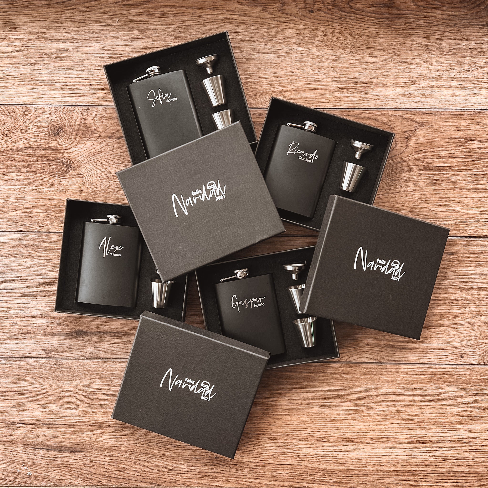 Licorera Con Caja Personalizada